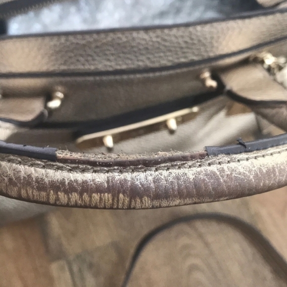 ⭐️SALE⭐️Coach Swagger - Metallic Gold - Picture 6 of 11